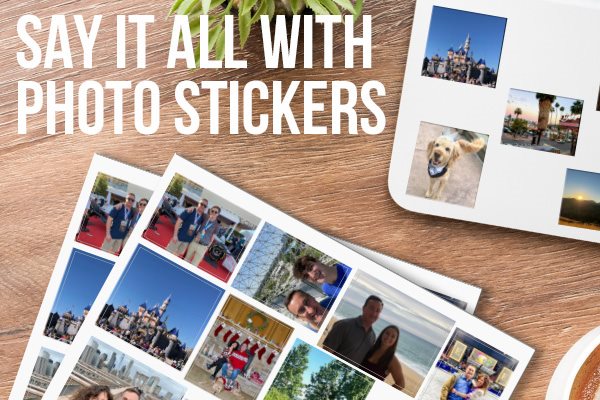 Say It All With Photo Stickers